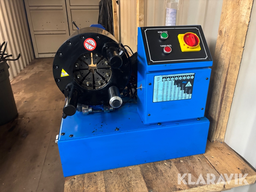 Slangpress/hydralslang med delar och slang