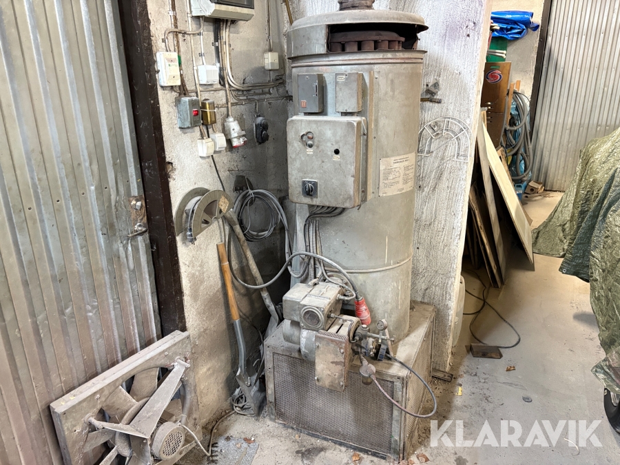 Varmluftsaggregat olja Bacho Thermobloc bvb-4