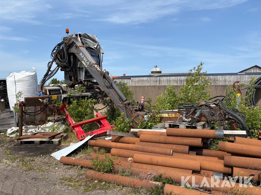 Timmekran Kesla NT 2009 LT, Dubbla utskjut