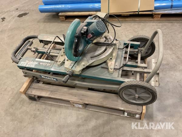 Kap-/gersåg Makita LS1013L inklusive höj-/sänkbart bord