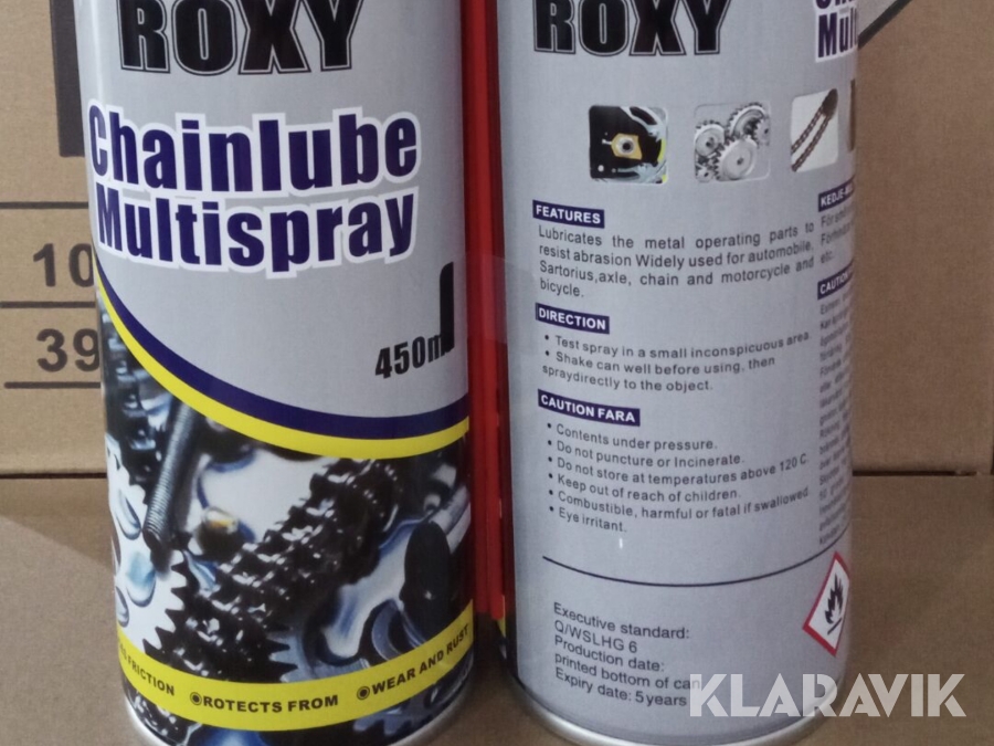 Kedje multispray Roxy 450 ml 24 st