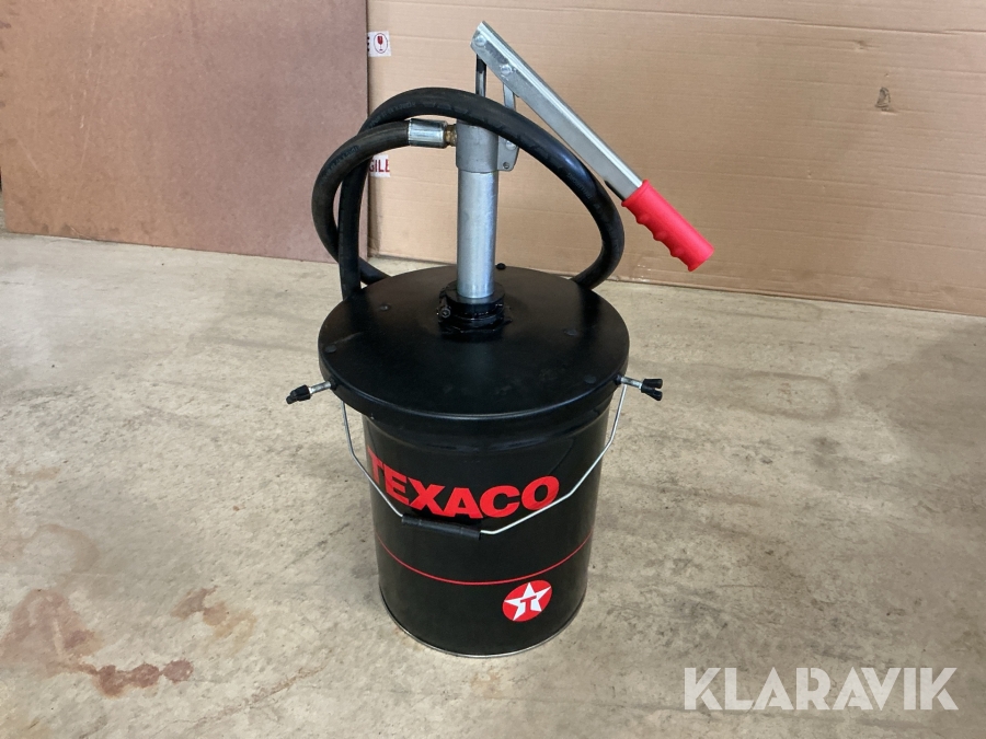 Fettpump med fettfat