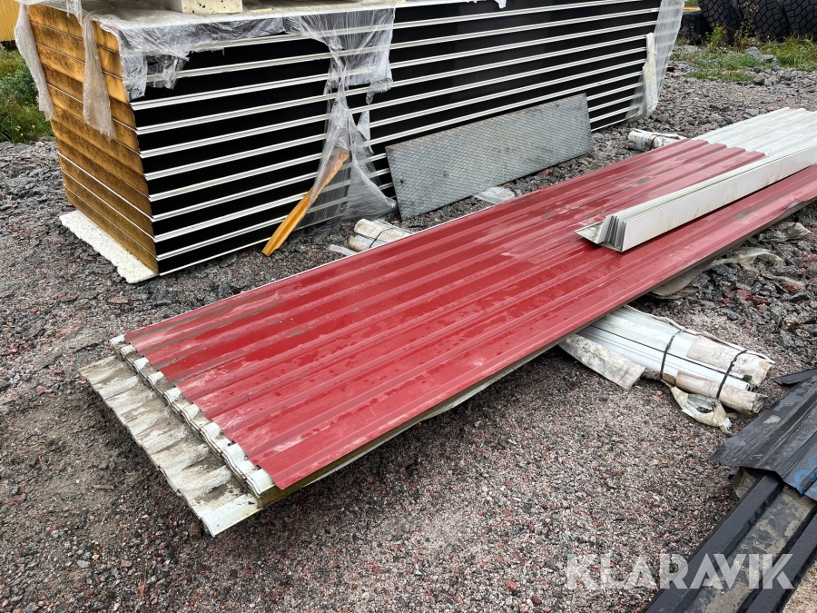 Väggplåt VP20 cirka 250 kvm