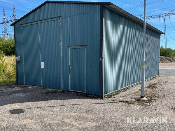 Plåtförråd 48m2