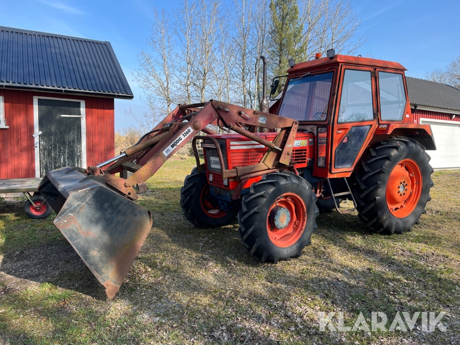 Traktor med lastare Same Leopard 85 DT