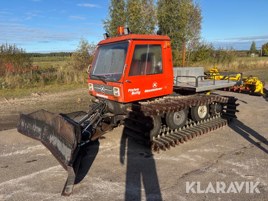 Pistmaskin Kassbohrer Pisten Bully PB25 med fräs