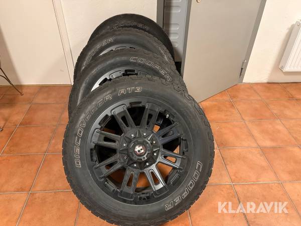 Däck med fälg 20" Cooper Discoverer AT3