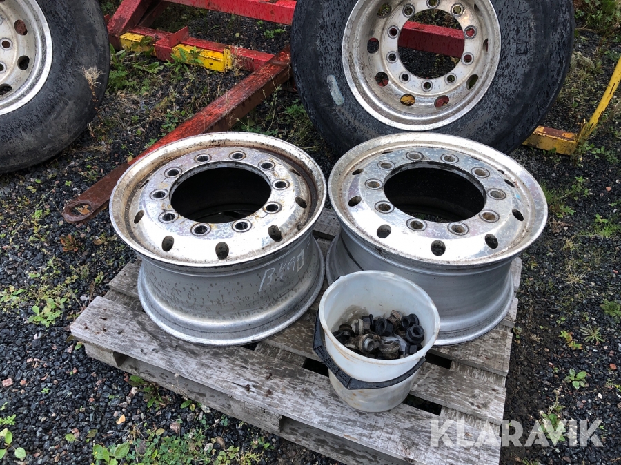 Aluminiumfälgar lastbil  
