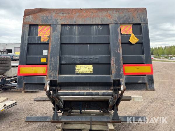 Bakgavellyft Zepro 1500kg