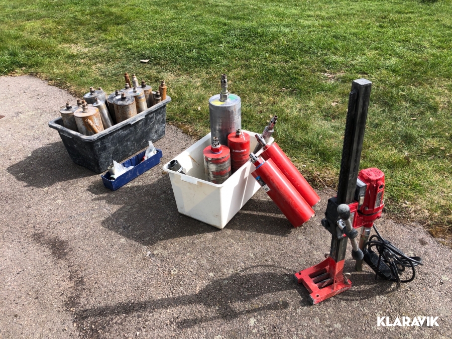 Kärnborr med tillbehör  Dimas DMS 160 