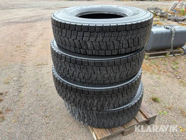 Lastbilsdäck Bridgestone W970 315/80R22.5 4st