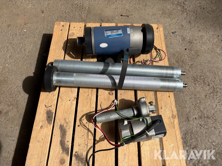 Elmotorer med rullband