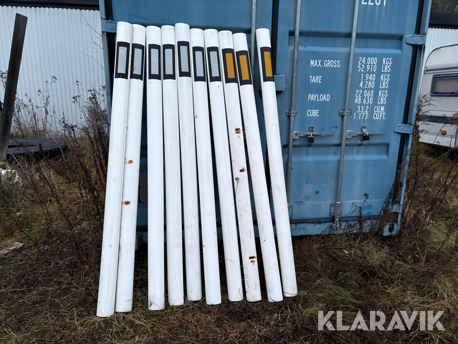 Reflexstolpar / vägstolpar