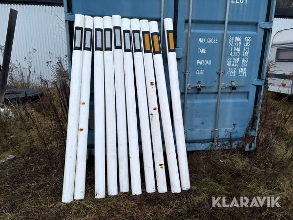 Reflexstolpar / vägstolpar