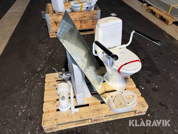 Toalettstol med handfat IDO/IFÖ 1st