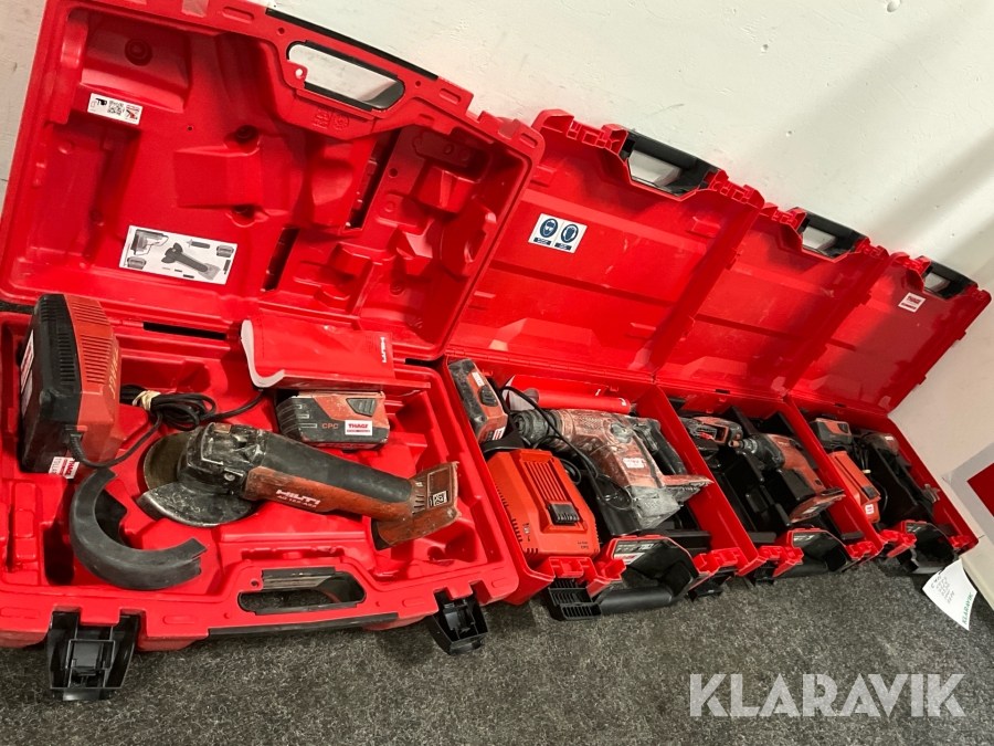 Handverktyg 4st Hilti