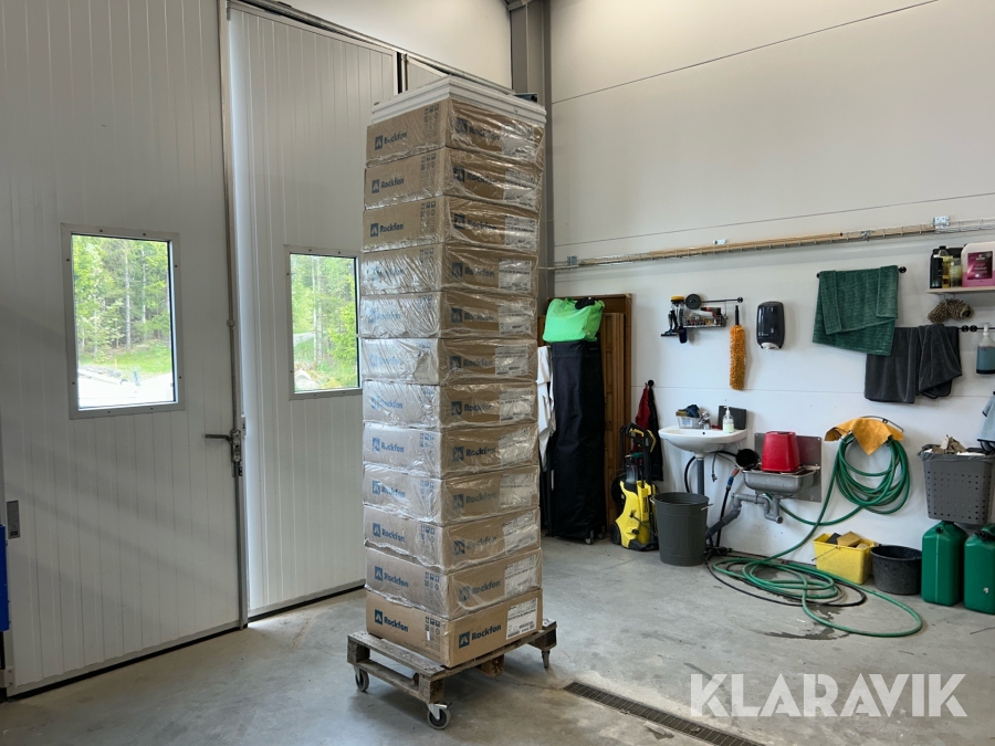 Akustikskivor 17,3 m² Rockfon Blanka DB46