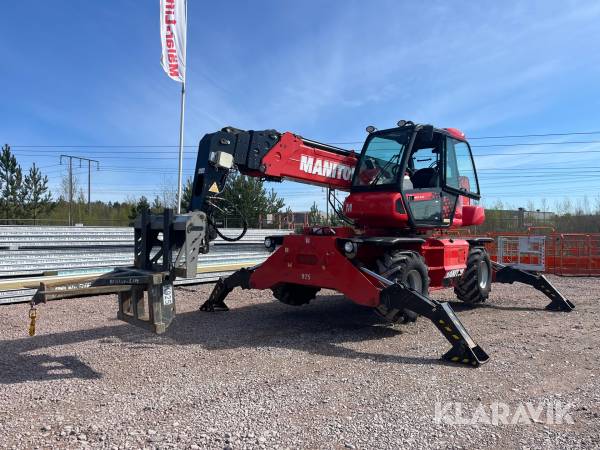 Telskoplastare Manitou MRT 2145 Easy med redskap