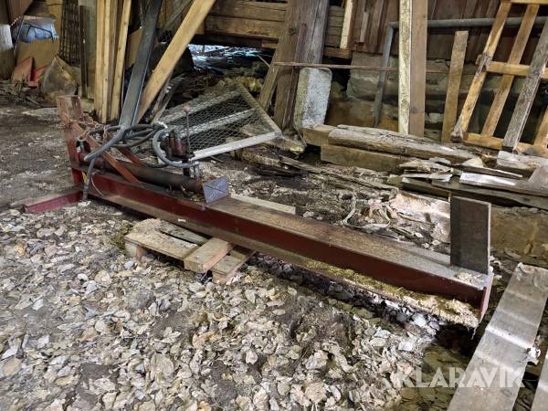 Traktordriven vedkap 3-punktfäste