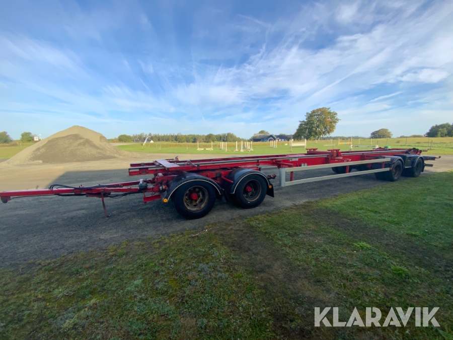 Lastväxlarsläp Hogestad Svets S4-LV-38 glider