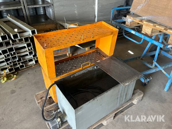 Värmebad med 2 bockar