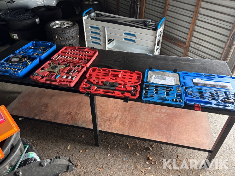 Verkstadsutrustning . Condor Kamremsverktyg, Spridarverktyg, Kopplingskit