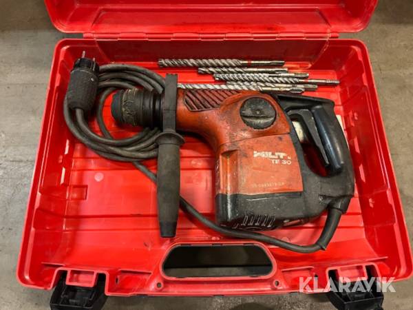 Kombihammare Hilti TE30 inklusive borrar