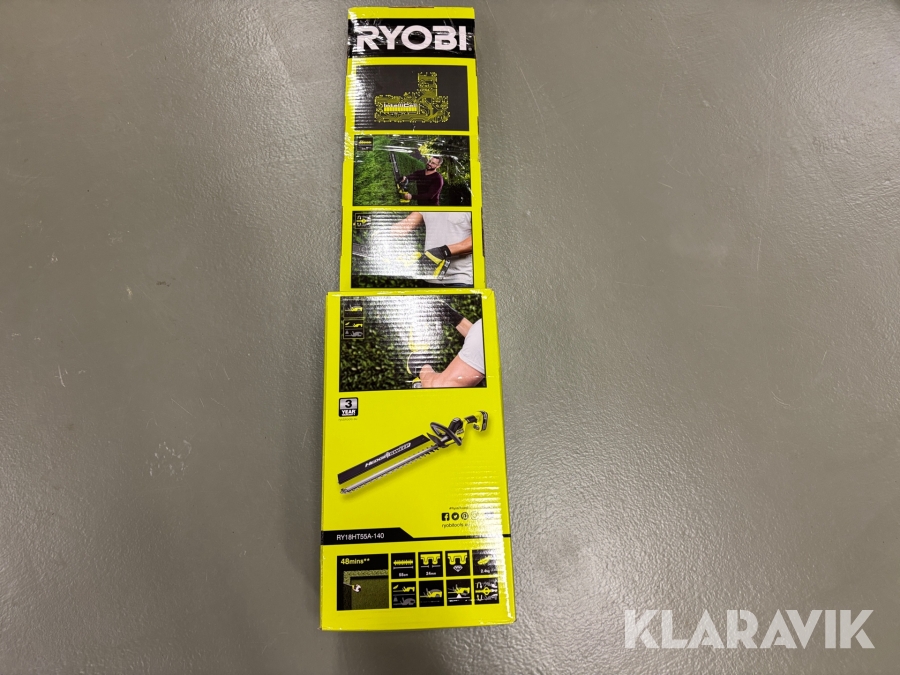 Batteridriven häcktrimmer Ryobi One+ 18v