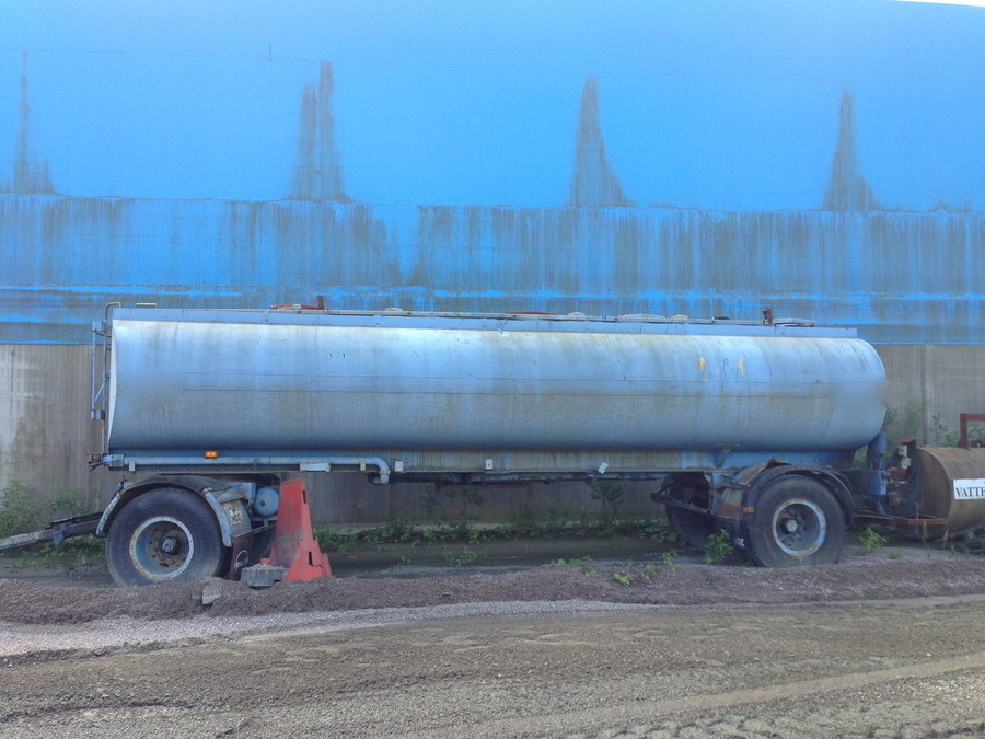 Tanksläp med 4st tankar