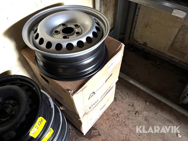 Plåtfälgar 16 tums till Volkswagen Transporter  4 st