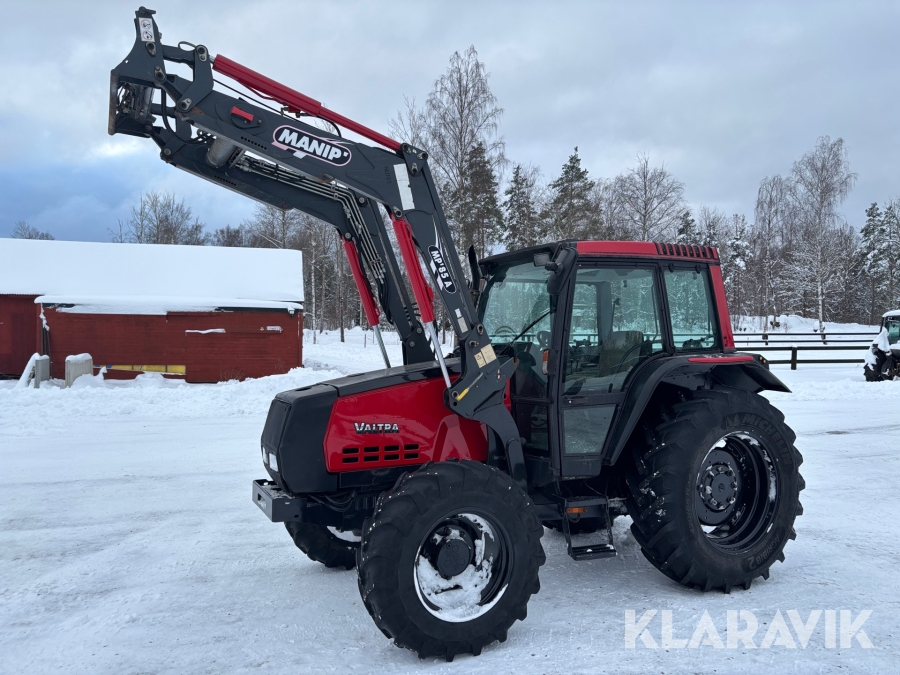 Traktor Valtra Valmet 6200-4 med lastare