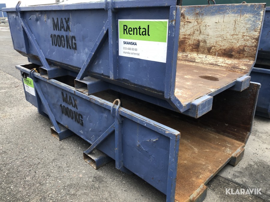 Slodor / materialbaskrar 2st