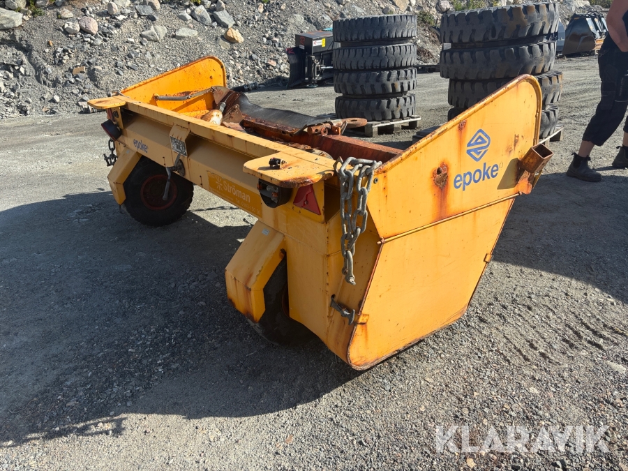 Sandspridare Epoke till lastbil