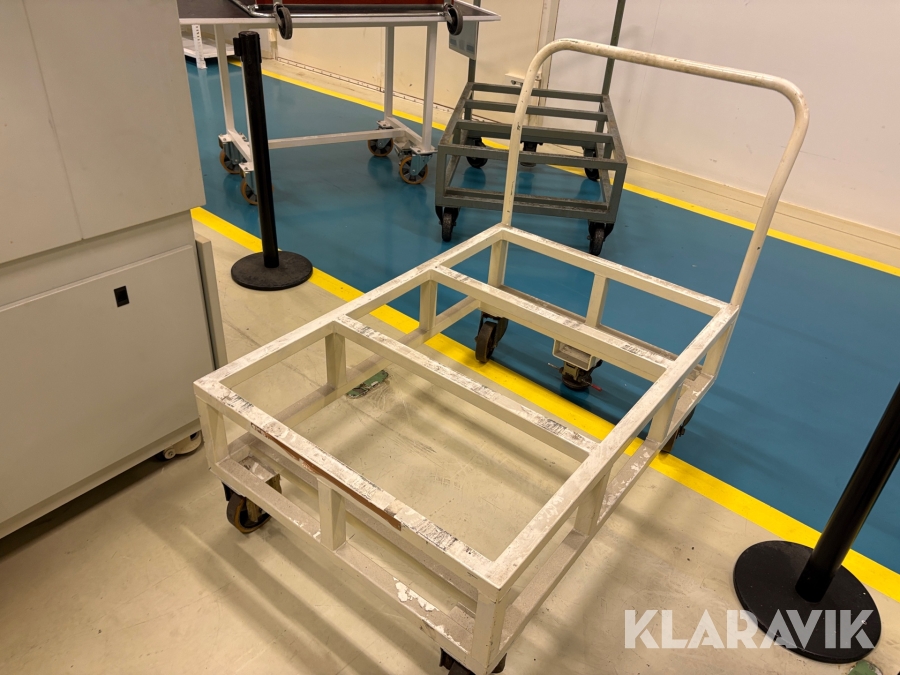 Pallvagn för helpall