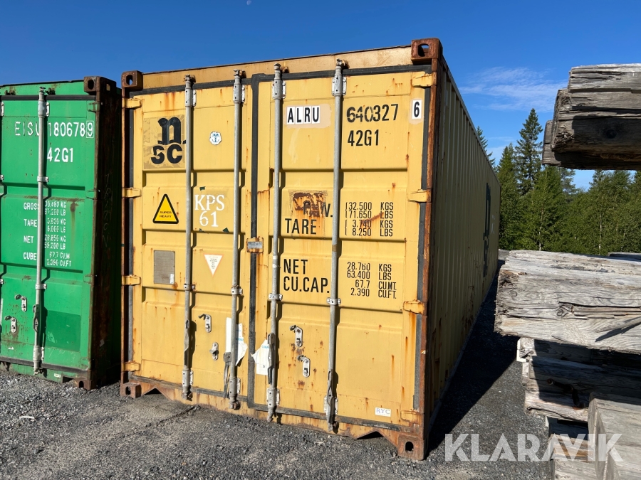 Container 40 fot Gul