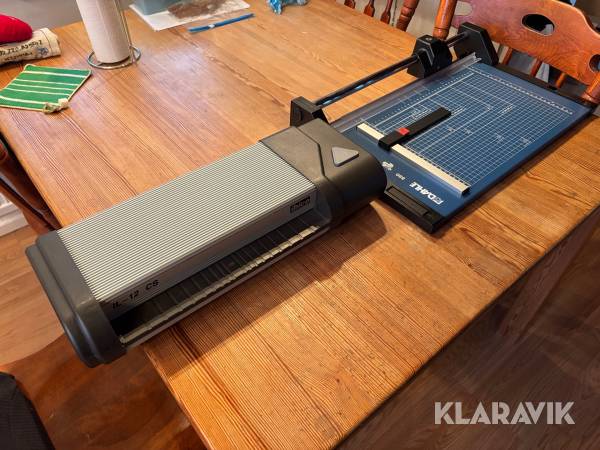 Skärmaskin och laminator Ibico / Dahle IL-12 CS / 550