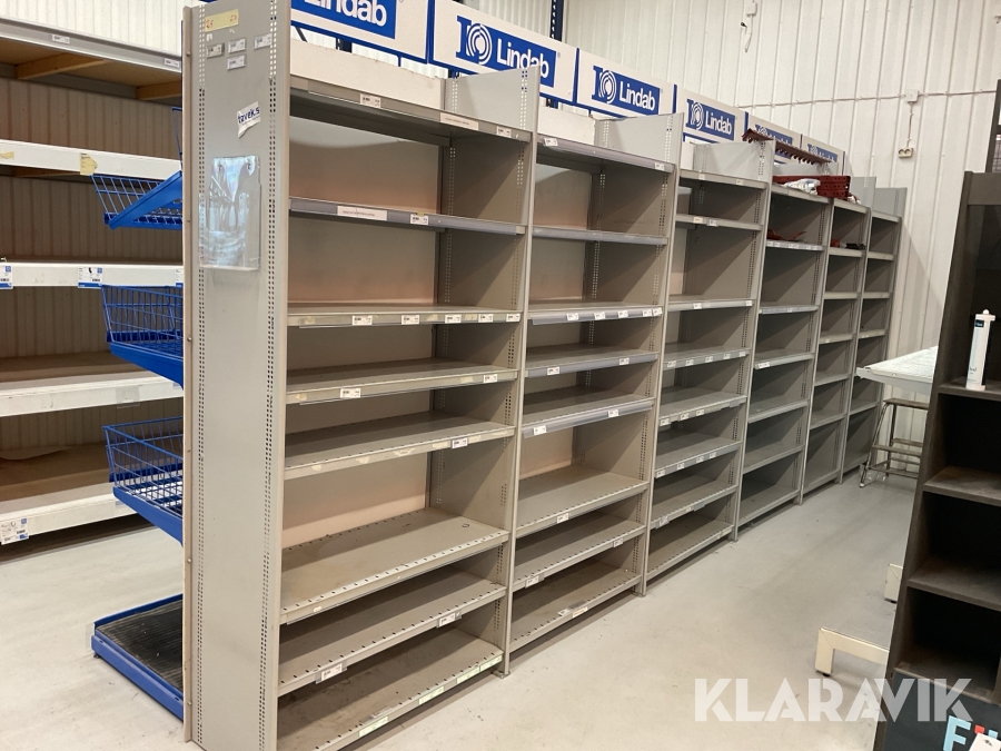 Butiksinredning 6 sektioner