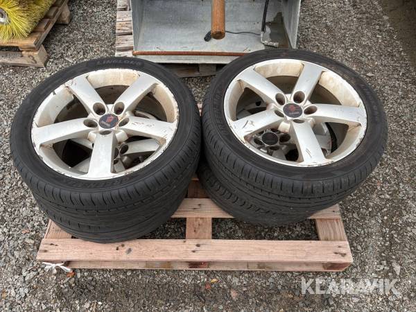 Däck på fälg 4 st Linglong Green-Max