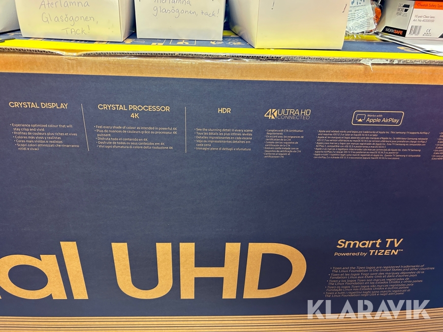 TV Samsung 75 tum UE75TU6905, Göteborg, Klaravik auktioner