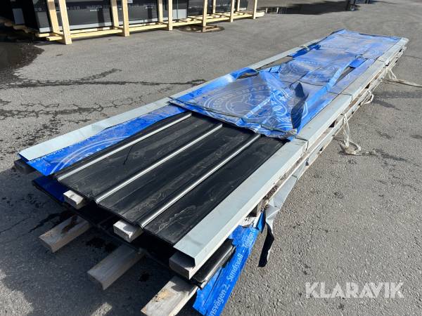 Pannplåt sekunda Original Svart 0,60 73,9 m2
