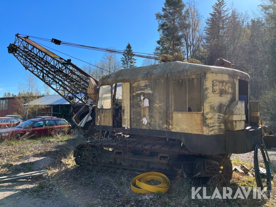 Lingrävare dragline Landsverk