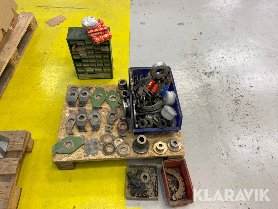 Div frässtål och kullager mm
