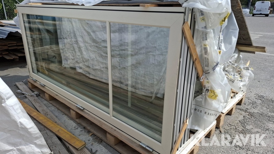 Fönsterdörr + fast glasparti Nordan Kvillsfors KS