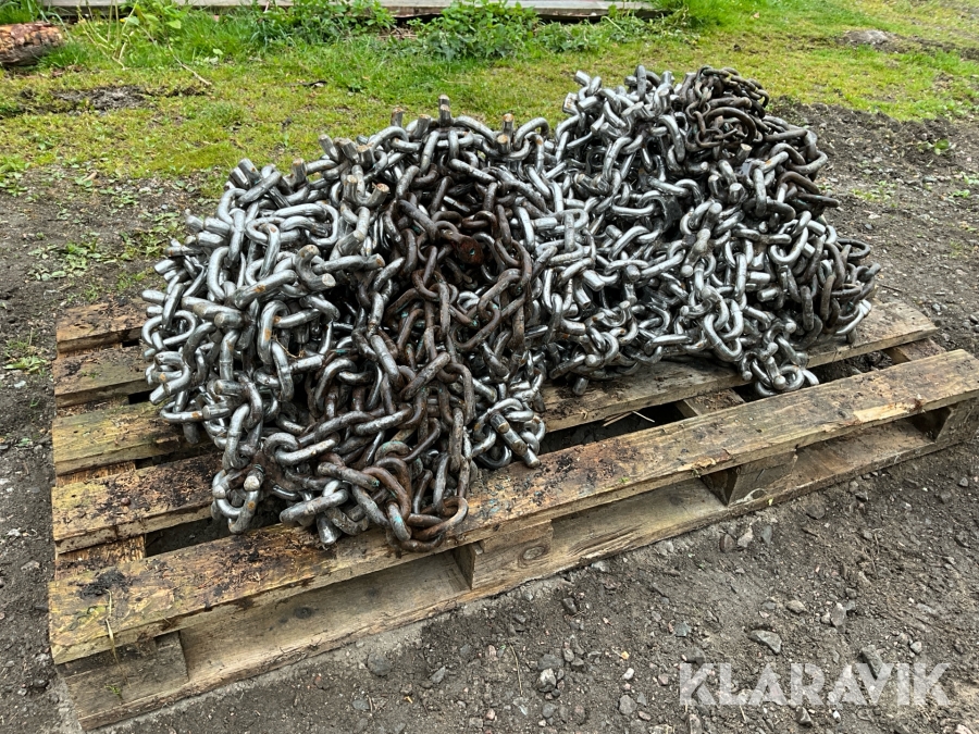 Slirskydd 710/26,5 1par 16mm länk 19mm brodd