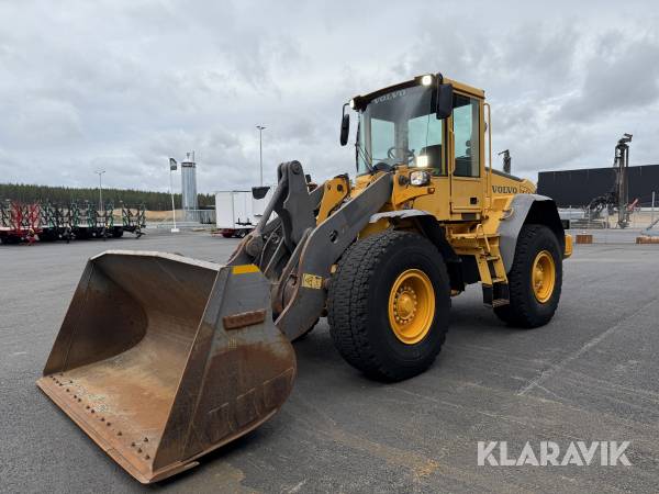 Hjullastare Volvo L70E med skopa