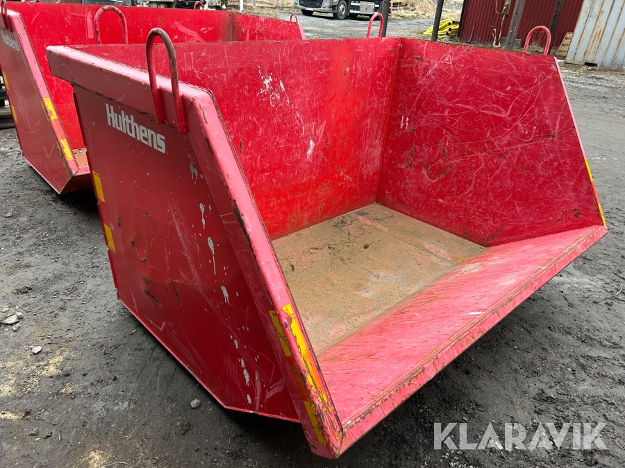Skräpcontainer Hulténs 2,5 m3