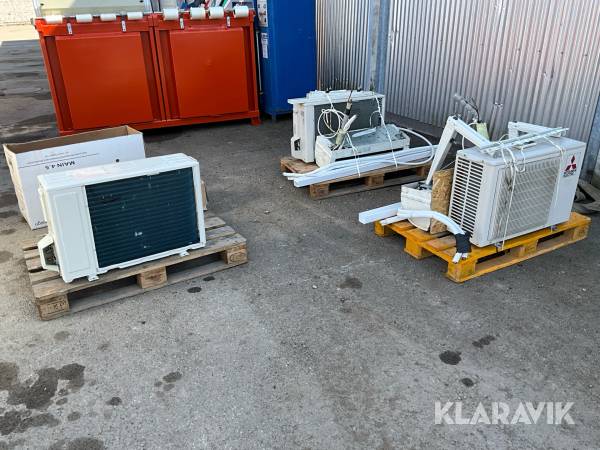 Luftvärmepump Mitsubishi Electric Och Invest Living 3 st
