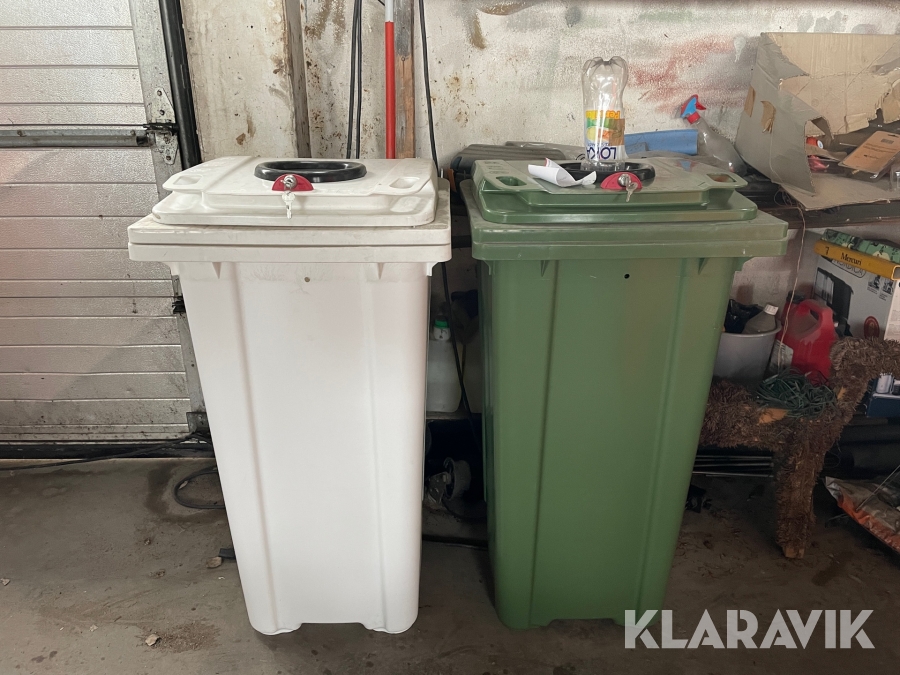 Glaskärl 2 st 190 liter  