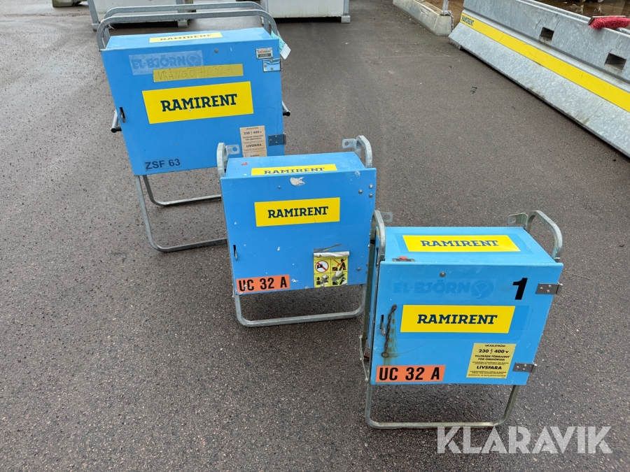 Centraler El-Björn UC32 & HC63 3st