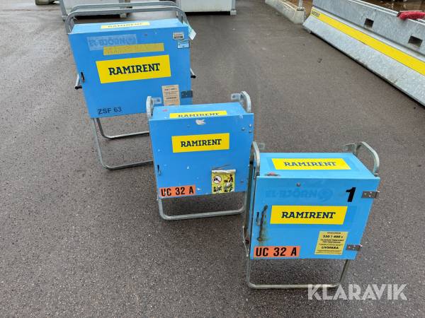 Centraler El-Björn UC32 & HC63 3st